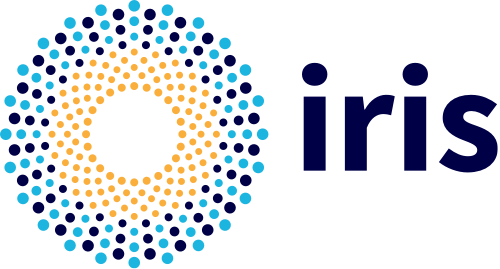 The logo of the IRIS Community